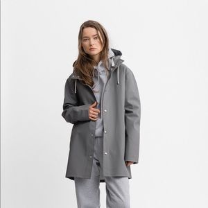 Stockholm grey raincoat